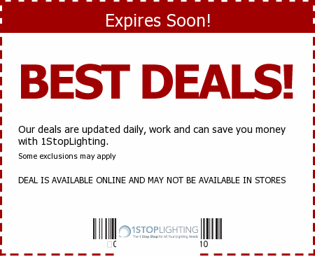 1 STOP Lighting Promo Code