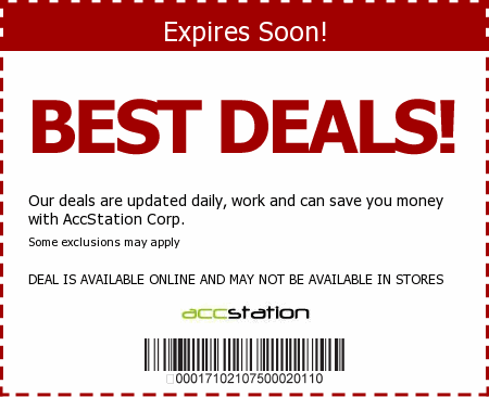 AccStation Promo Code