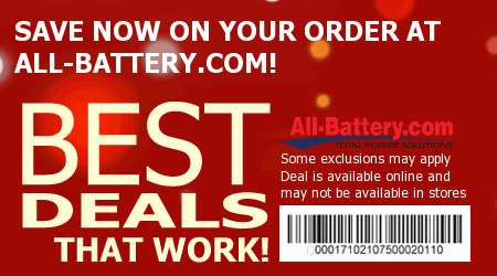 All Battery Coupon Code