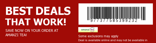 Amanzi Tea Coupon