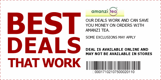 Amanzi Tea Coupons