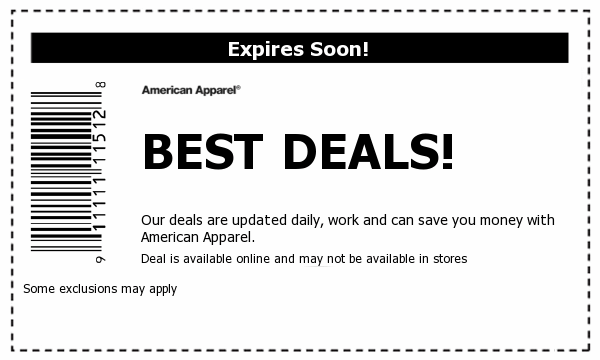 American Apparel Deals