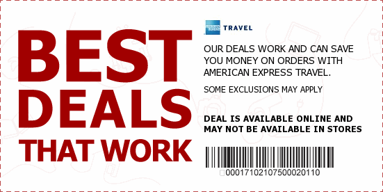 American Express Travel Coupons