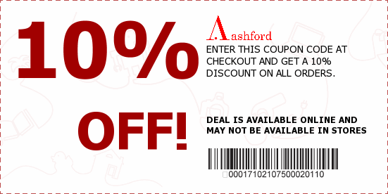 Ashford Coupons