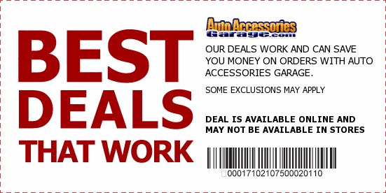 Auto Accessories Garage Coupons