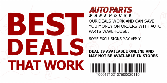 Auto Parts Warehouse Coupons