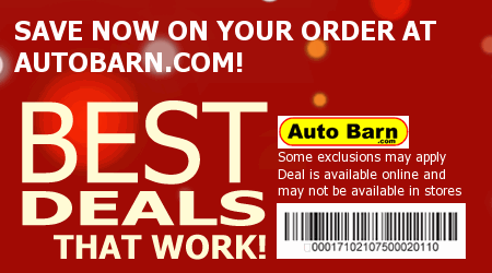AutoBarn Coupon Code