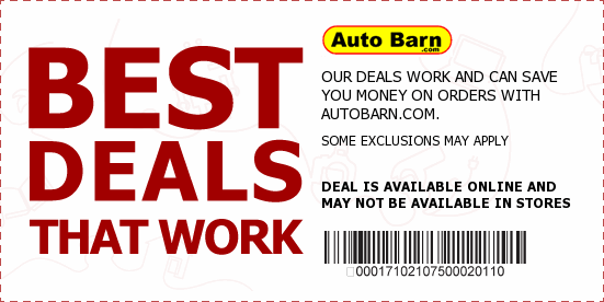 AutoBarn Coupons
