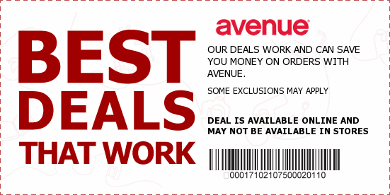 Avenue Coupons