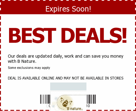 B Nature Promo Code