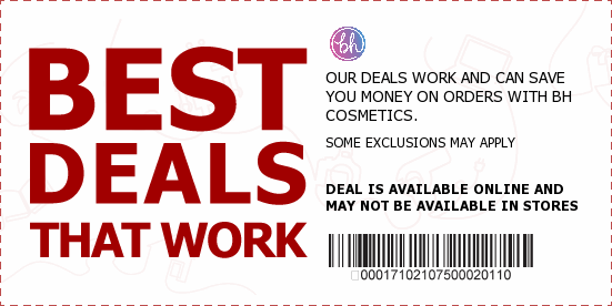 BH Cosmetics Coupons