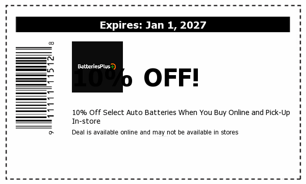 Batteries Plus Deals