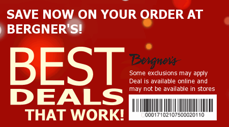 Bergner's Coupon Code