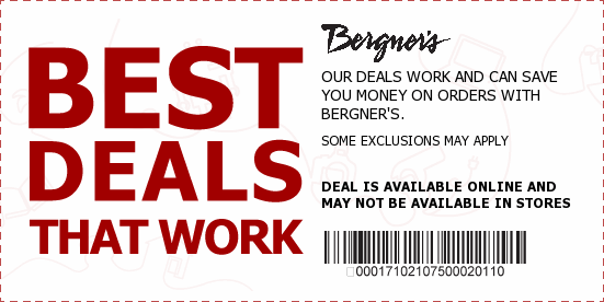 Bergner's Coupons