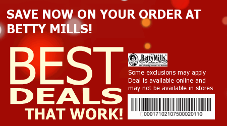 Betty Mills Coupon Code