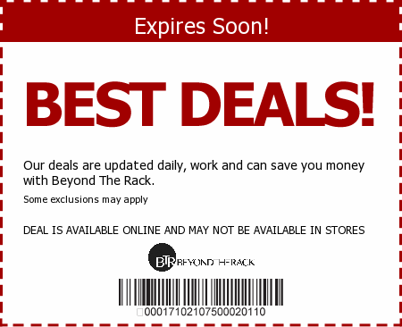 Beyond The Rack Promo Code