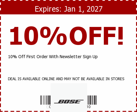 Bose Promo Code