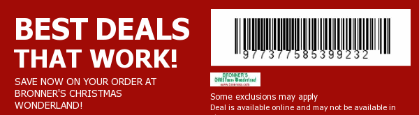 Bronner's Christmas Wonderland Coupon