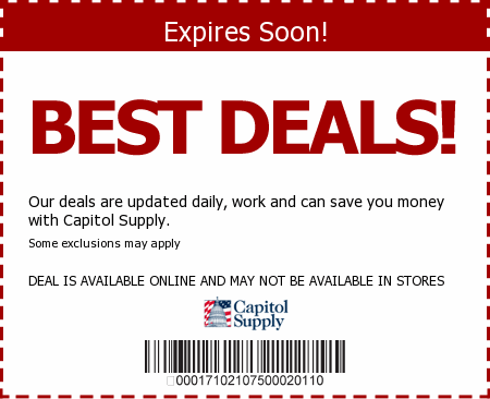 Capitol Supply Promo Code