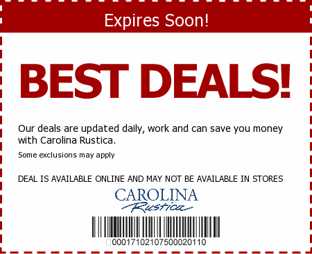 Carolina Rustica Promo Code