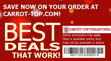 Carrot Top Coupon Code