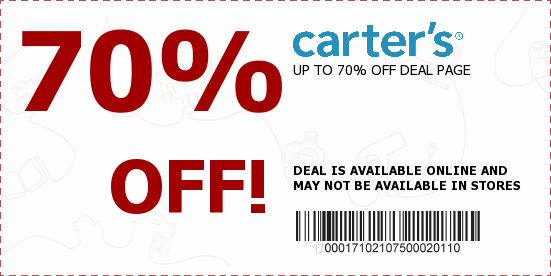 Carters Coupons
