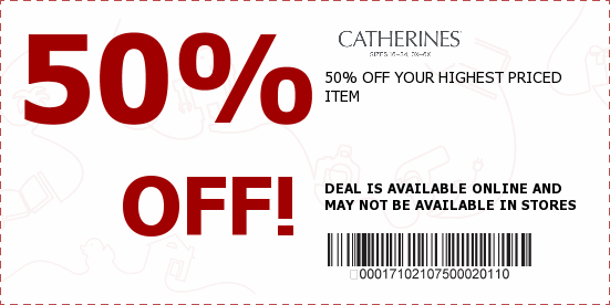 Catherines Coupons