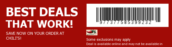 Chilis Coupon