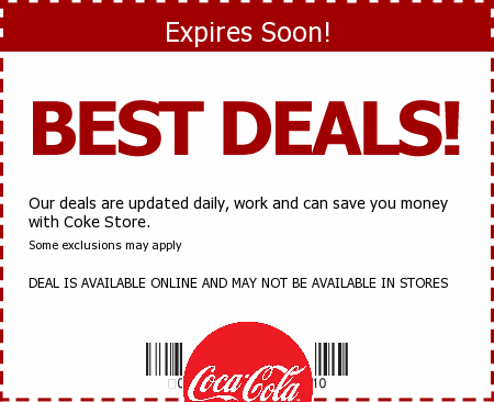 Coca Cola Store Promo Code