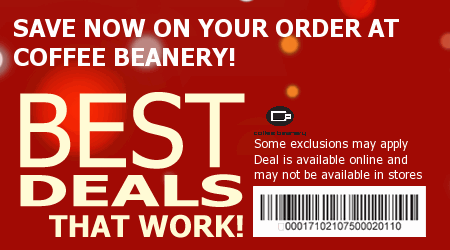 Coffee Beanery Coupon Code