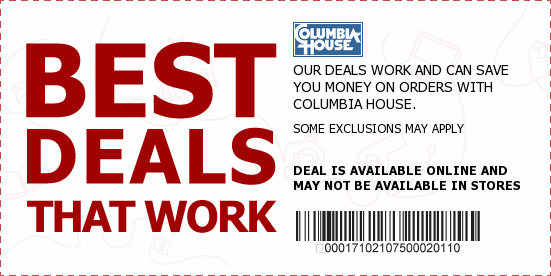 Columbia House Coupons