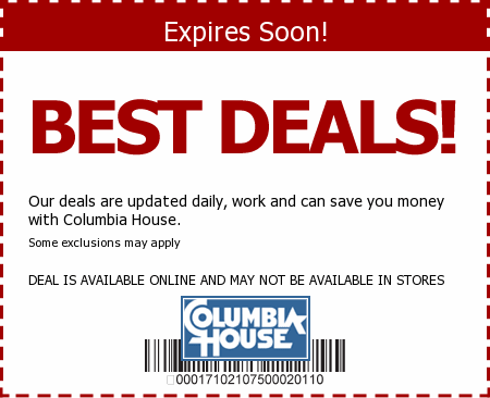 Columbia House Promo Code