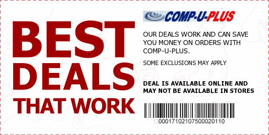 Comp-U-Plus Coupons