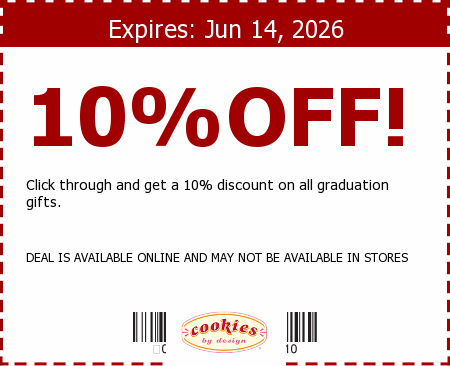 Cookie by Design Promo Code