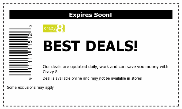 Crazy 8 Deals