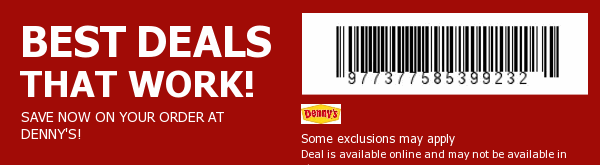 Denny's Coupon