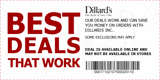 Dillards Coupons