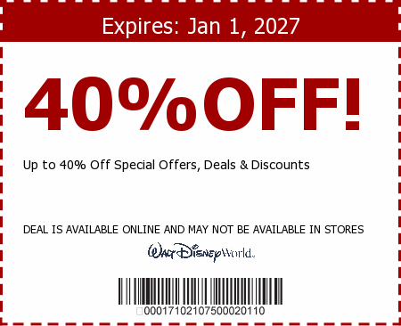 Disney World Promo Code