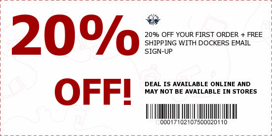 Dockers Coupons