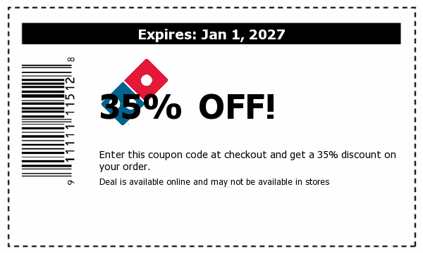 Dominos Pizza Deals