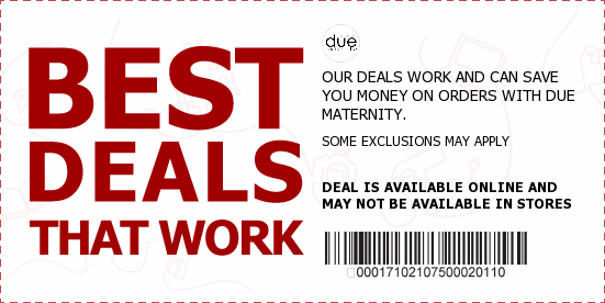 Due Maternity Coupons