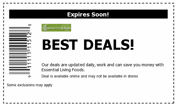 Essential Living Foods Deals