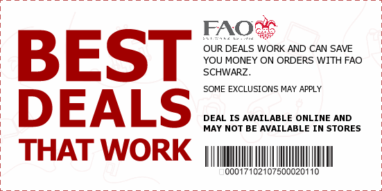 FAO Schwarz Coupons