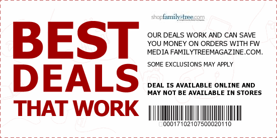Family Tree Coupons