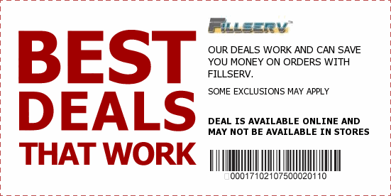 Fillserv Coupons