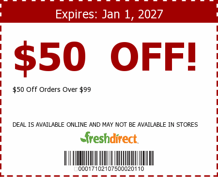 FreshDirect Promo Code