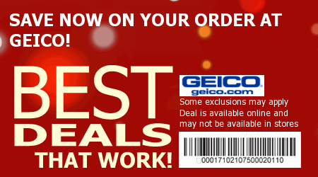 GEICO Coupon Code