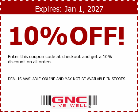GNC Promo Code
