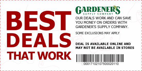 Gardener's Supply Coupons