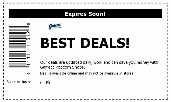 Garrett Popcorn Deals